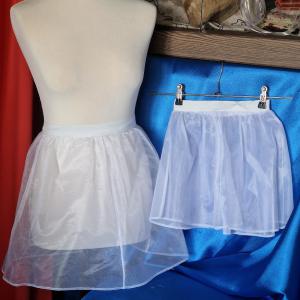 ESKÜVŐ ASZ25 - Fehér kisgyerek alsószoknya