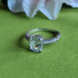 ESKÜVŐ GYR87 – Strasszköves eljegyzési acél karikagyűrű