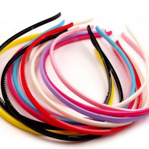 ESKÜVŐ HPT41 - 4mm-es műanyag hajpánt, hajráf