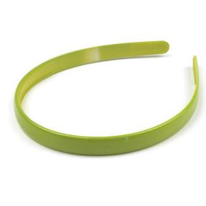 ESKÜVŐ HPT44 - 12mm-es zöld műanyag hajpánt, hajráf