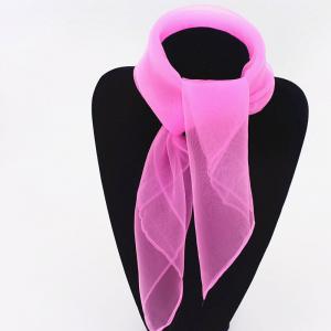 ESKÜVŐ KEN02 - Női divatos, retro kendő, hajpánt - Rózsaszín