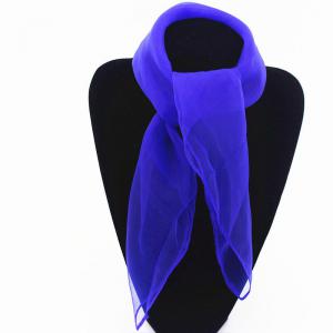 ESKÜVŐ KEN06 - Női divatos, retro kendő, hajpánt - Királykék