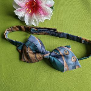 ESKÜVŐ NYK109 -  Tarka szatén csokornyakkendő 60x130mm