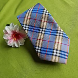 ESKÜVŐ NYK79 - Világoskék-sárga kockás selyem nyakkendő