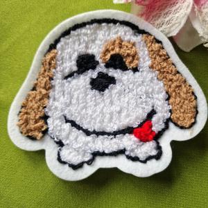 Felvarrható folt RÖV21 - Kutya 100x90mm-es