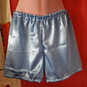 FEN127.3 - Férfi szatén boxeralsó - Világoskék