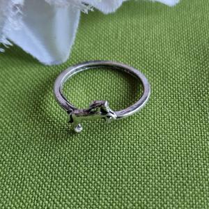 GYR31 - LÓ figurás ezüst színű gyűrű