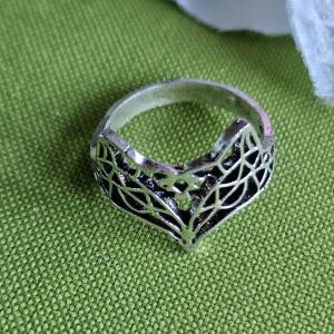 GYR92 - Róka álarc mintájú ezüst színű gyűrű