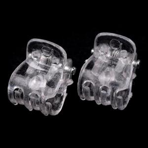 MAD12 - Átlátszó hajcsipesz, hajdísz alap 10x13mm