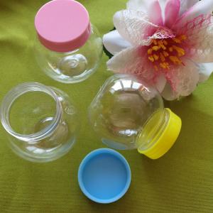 Műanyag tároló csavaros tetővel 50x55mm