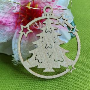 OTT111 - Karácsonyi fa dekor, Medál, DIY Kézművesség, Scrapbooking – Karácsonyfa