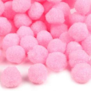 POM03 - kb. 25mm-es pompon - rózsaszín
