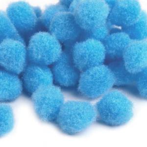 POM20 - kb. 10mm-es pompon - türkiz
