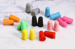 Puha szilikon füldugó - több színben párban csomagolva