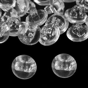 RÖV15 - 7mm-es átlátszó füles gomb