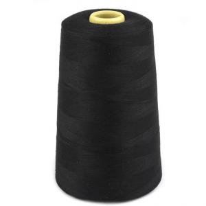 RÖV18 - Poliészter cérna overlock és klasszikus varráshoz 5000 y PESZ 40/2, fekete