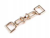 RÖV59 - Arany színű dísz kapocs15 mm-es lyukkal