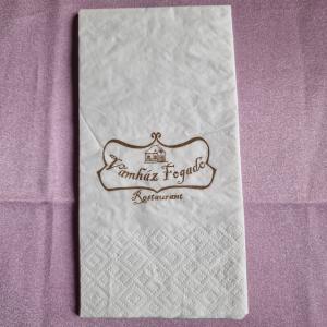 SZV143 Dekoupage - Vámház fogadó egydei 3 rétegű szalvéta