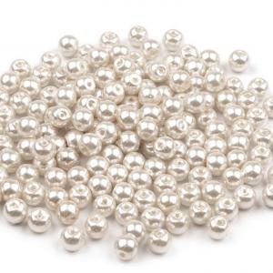 Tekla műanyag gyöngyök, viaszolt gyöngyök - 20g gyöngyház