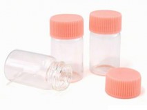 Üvegfiola műanyag csavaros tetővel 20x40mm