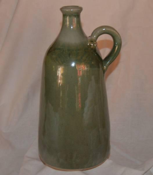 1,2 l-es széles talpú palack, cement színű