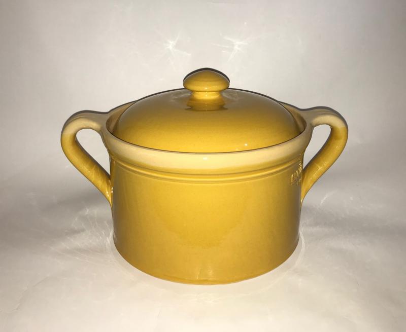 Edit féle vasi fazék, sárga