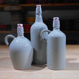 1 l-es csatos öblös palack, cement