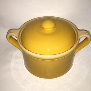 Edit féle vasi fazék, sárga