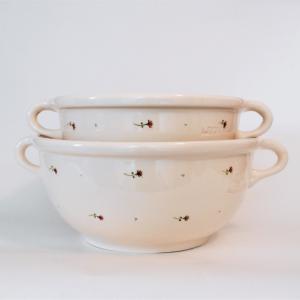 Keverőtál, közepes - Borbás Marcsi dekorral