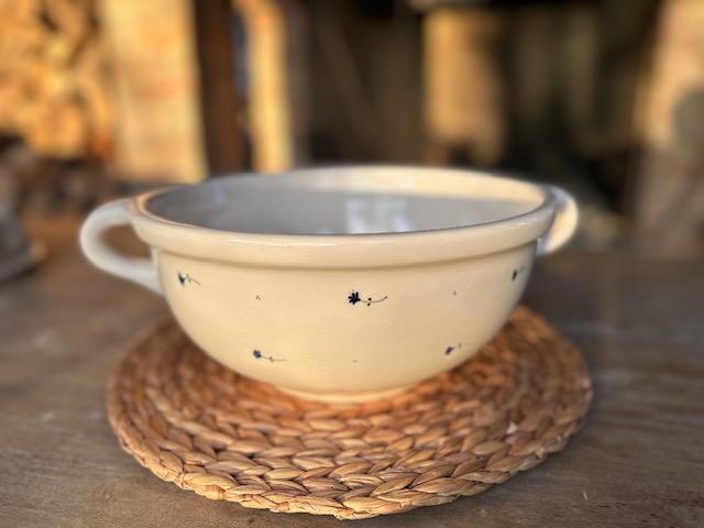 Kelesztőtál, közepes - búzavirág