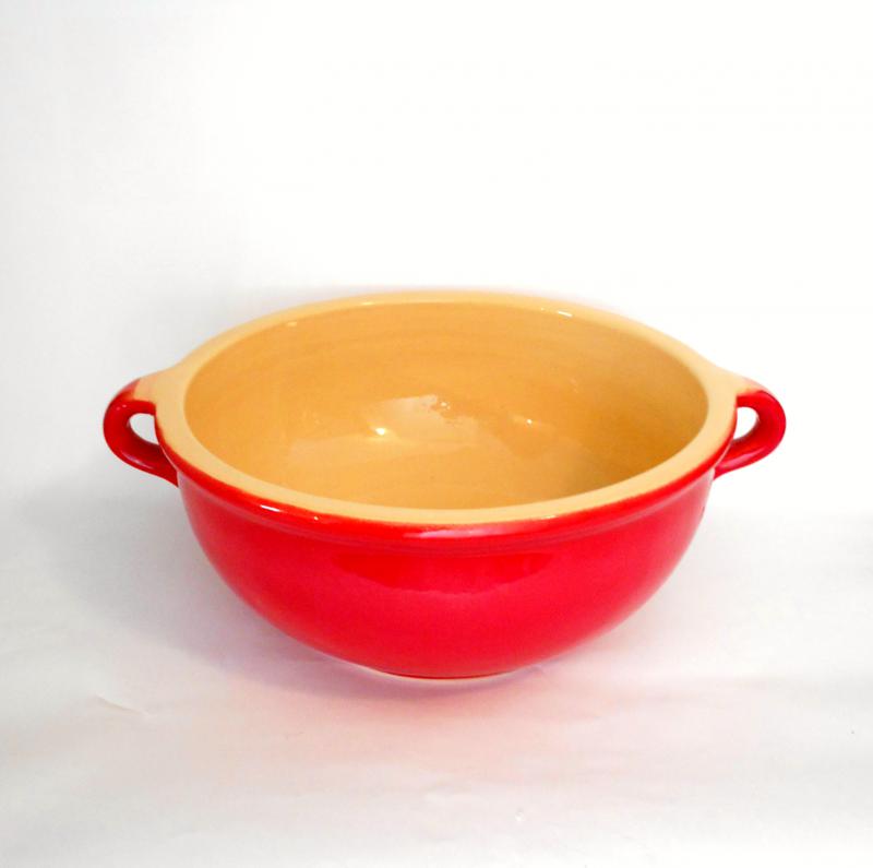 Keverőtál, XL - gasztroangyal-piros