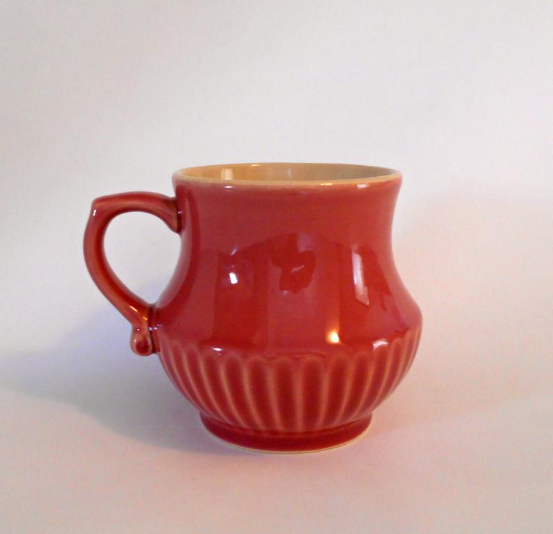 Nagy irdalt bögre - rózsaszín