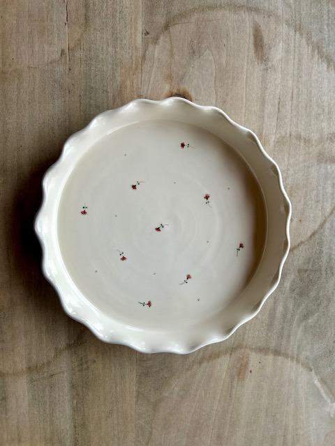 Pitetál, közepes BM dekor