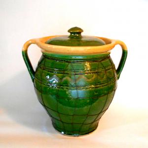 Fazék, keskeny fenekű II. - drótozott