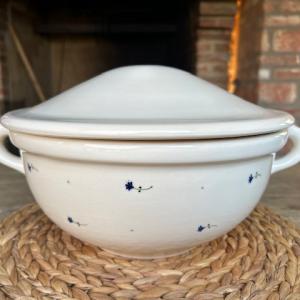 Fedeles kelesztő tál, nagy - búzavirág dekor