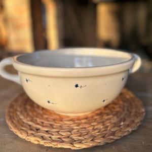 Keverőtál, közepes - búzavirág dekor