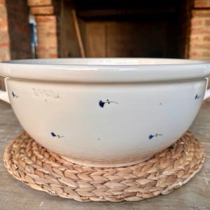 Keverőtál, nagy - búzavirág dekor