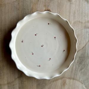 Pitetál, közepes BM dekor