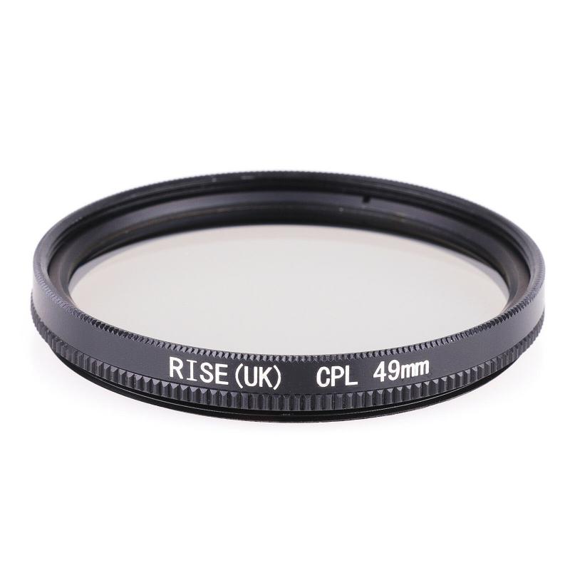 cirkuláris polárszűrő 49mm (CPL) RISE(UK)