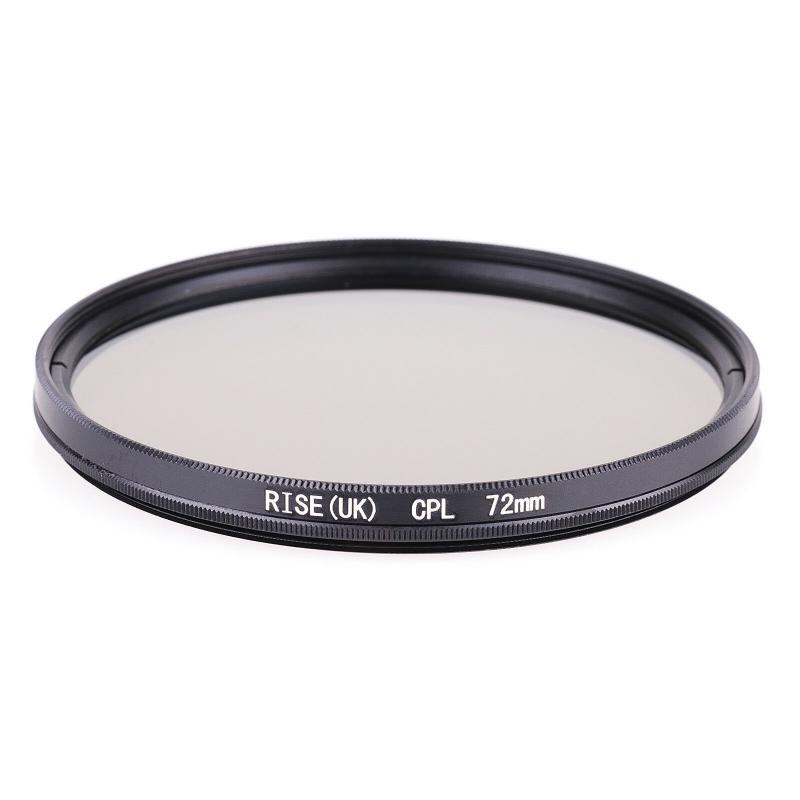 cirkuláris polárszűrő 72mm (CPL) RISE(UK)