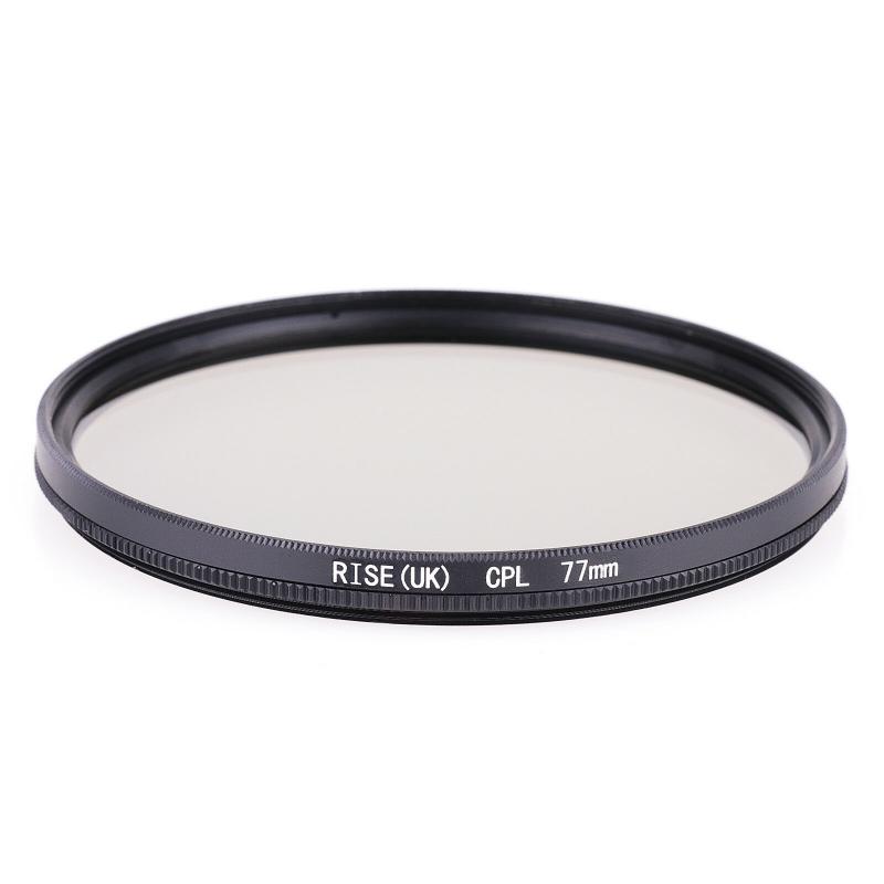 cirkuláris polárszűrő 77mm (CPL) RISE(UK)