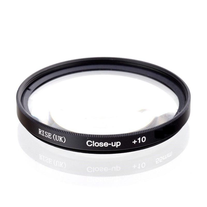 close-up +10 macro előtétlencse 49mm RISE(UK)