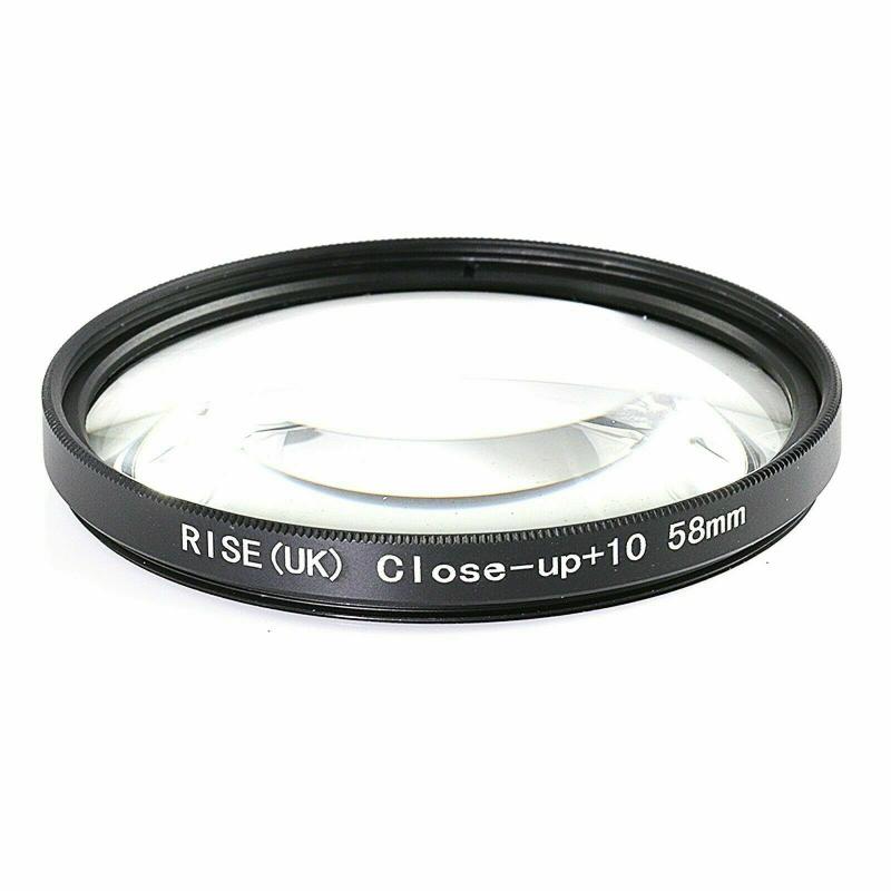 close-up +10 macro előtétlencse 58mm RISE(UK)