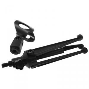 háromlábú asztali mikrofon állvány