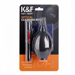 objektív tisztító készlet K&F Concept 3 részes