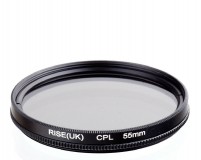 cirkuláris polárszűrő 55mm (CPL) RISE(UK)