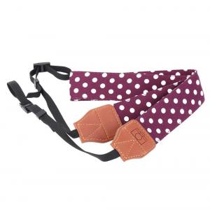 pöttyös nyakpánt bordó