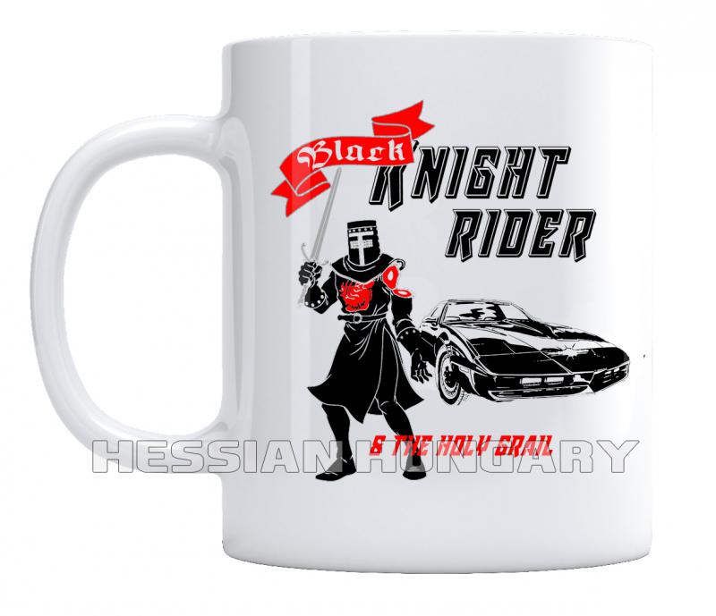 Black Knight Rider - kerámia bögre