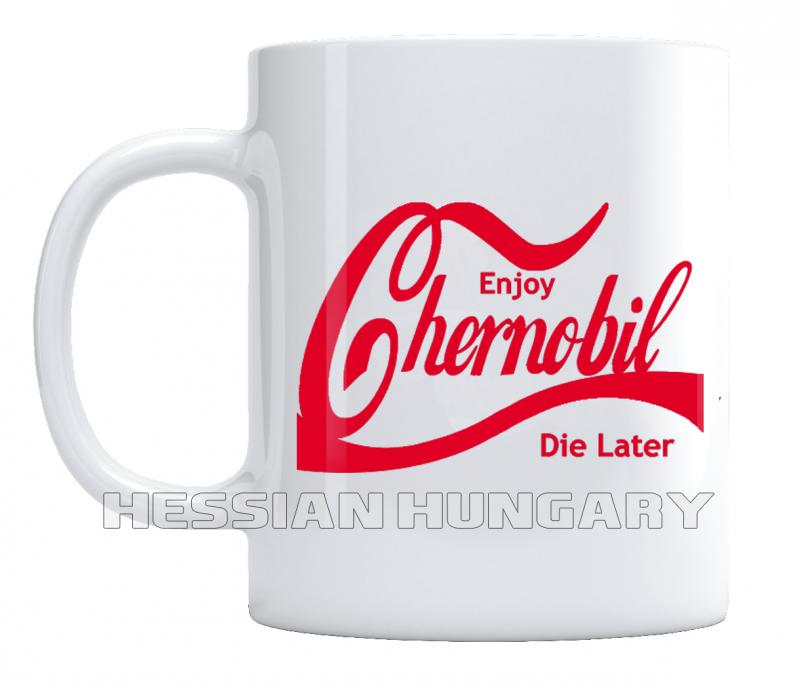 Enjoy Chernobil - kerámia bögre