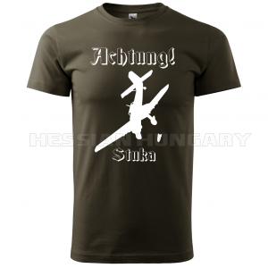 Achtung Stuka-  póló